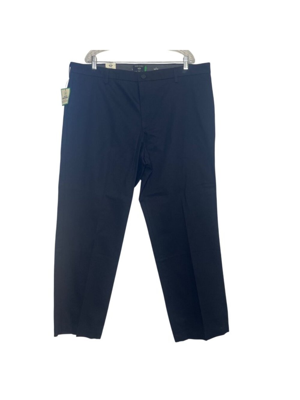 Dockers Signature Iron-Free Khaki Classic Fit Pants Mens 42x30 Black New